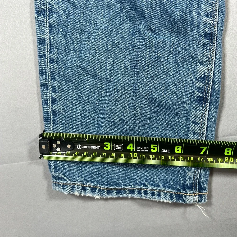 American Eagle Outfitters 90s Boyfriend Jeans Womens 4‎ Blue Cotton Distressed